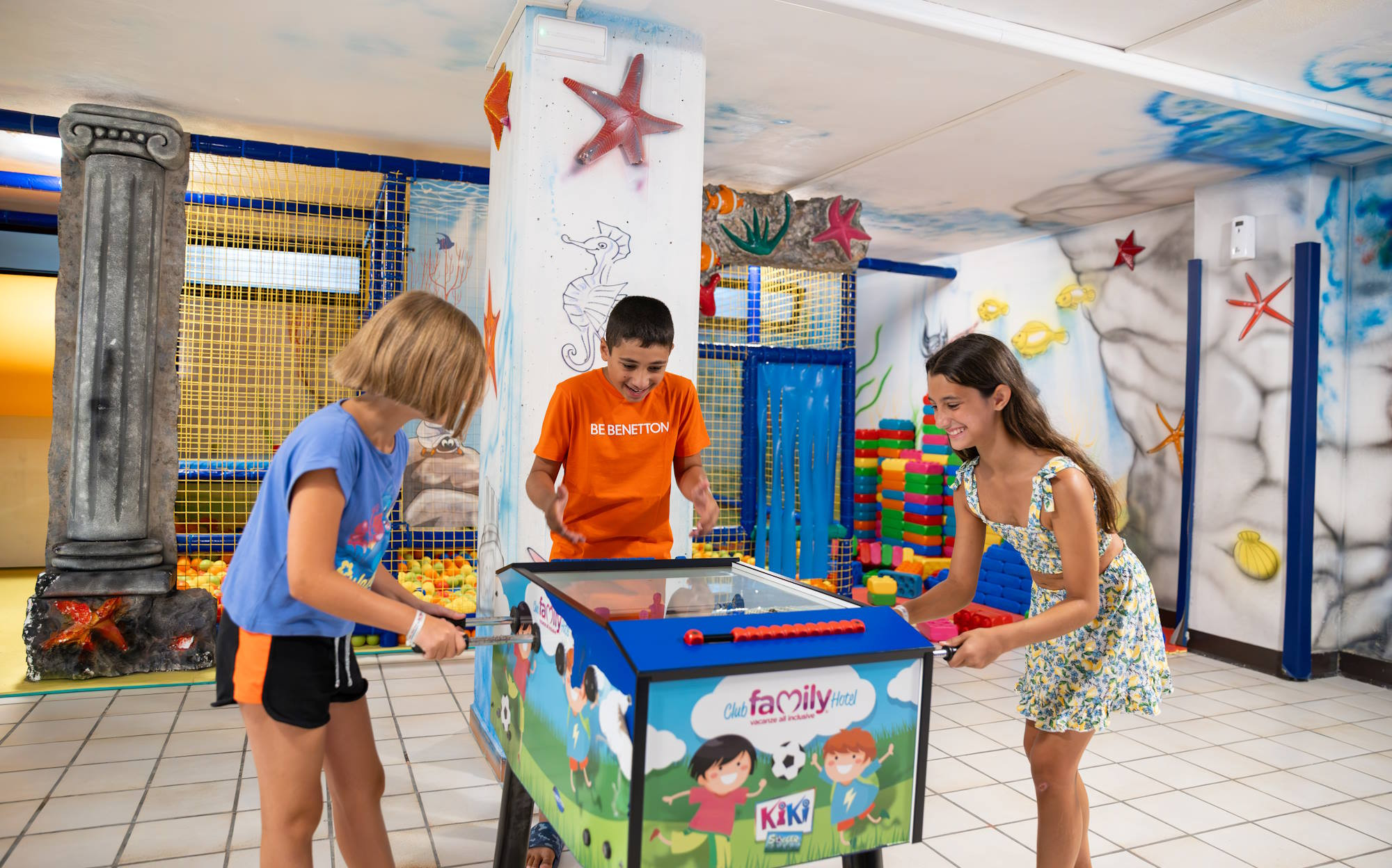 media.Slide Playground Sala Giochi per bambini al Club Family Hotel Residence Costa dei Pini Pinarella di Cervia